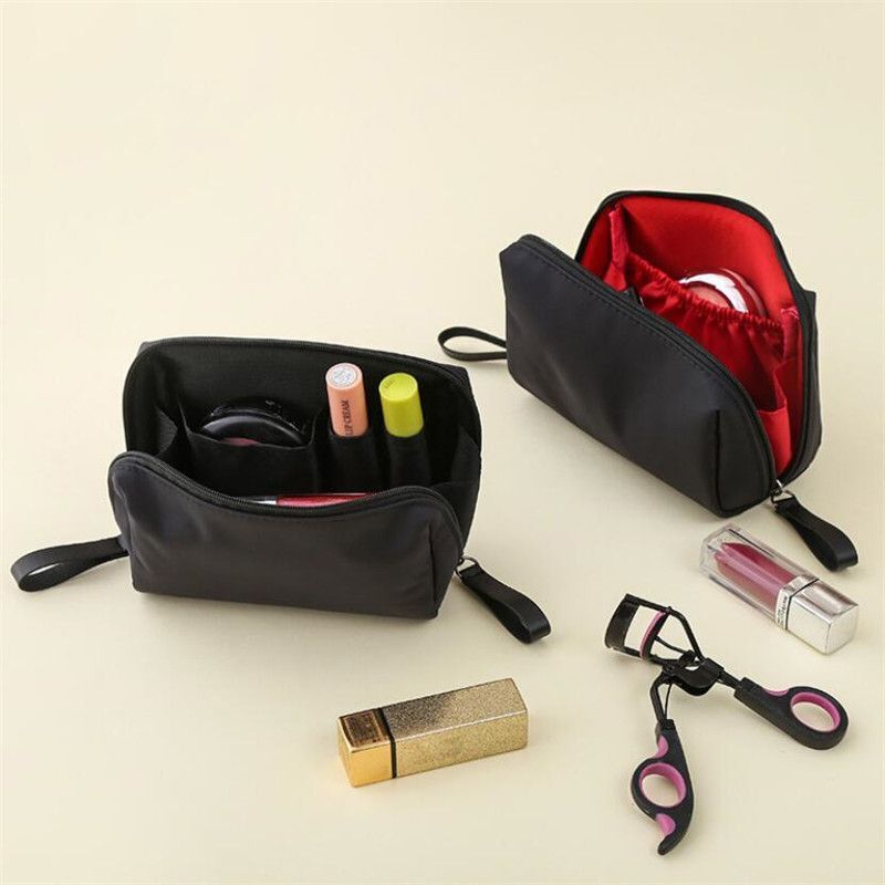 Women Waterproof Cosmetic Bag Makeup Pouch Toiletry Bag Organizer Case 14*10*7cm