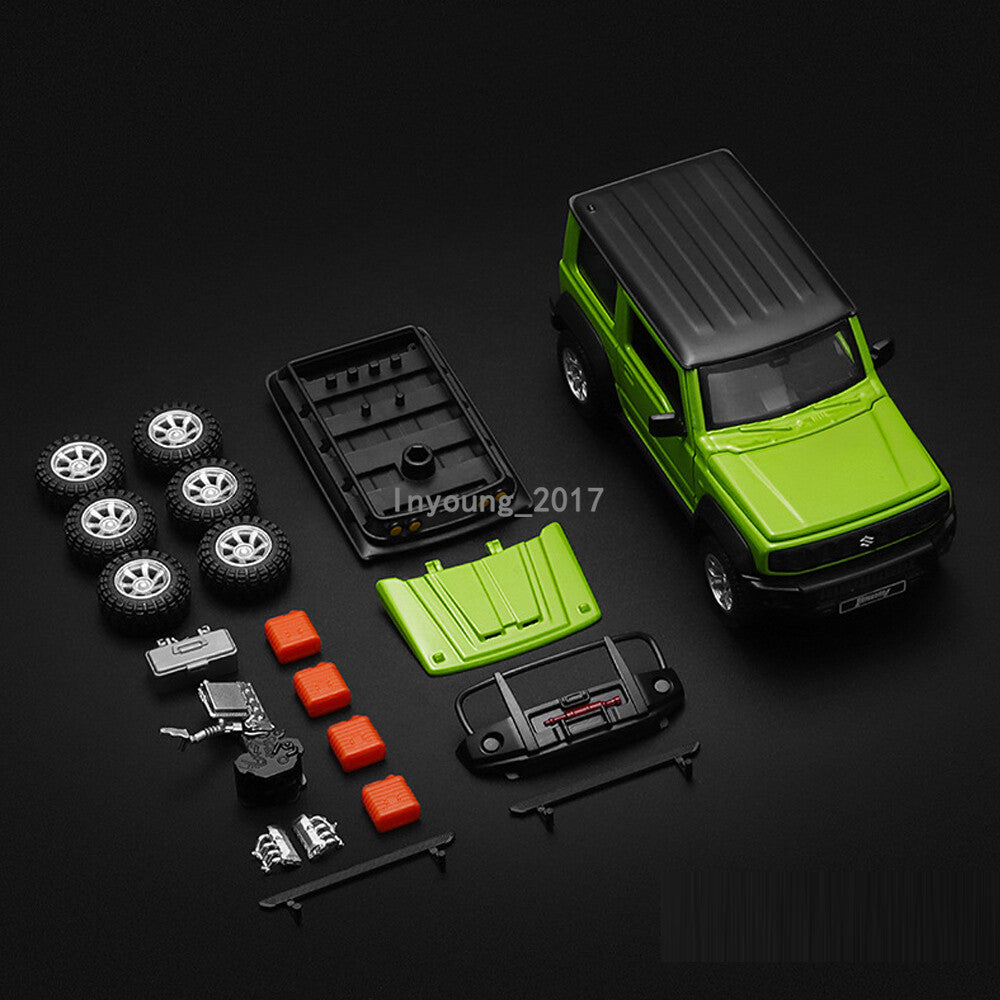 1/32 Scale Suzuki Jimny Model Car Kit Diecast Toy Cars Boys Toys for Kids Gifts