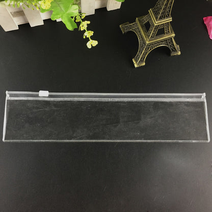 Pack of 50 PVC LONG Plastic Zip Lock Bags Display Storage Watch Pouch Case