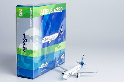 1:400 NG Model Alaska AIRBUS A320 Passenger Aircraft Diecast Airplane Model