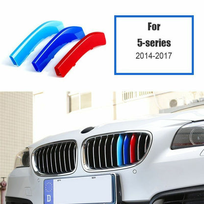 Front Grill Decorative Trim Covers For BMW F10 F30 BMW 3 5 Series M Performance