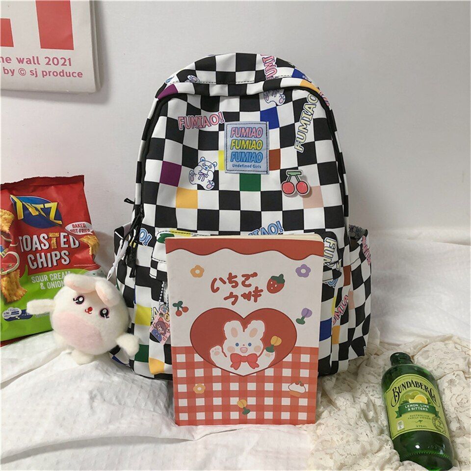 Fashion Backpack Waterproof Oxford School Shoulder Light Travel Bag 30*31*14 CM