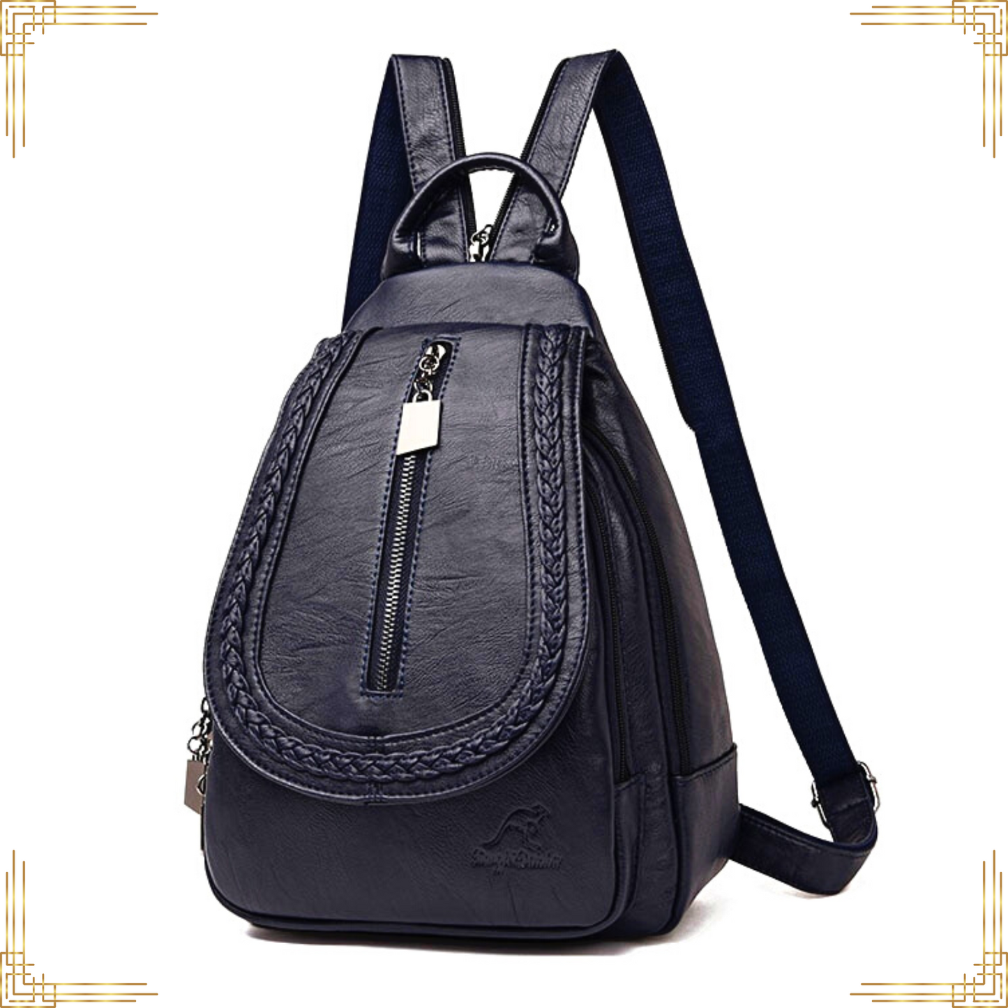 Women Soft LEATHER Backpack Large Handbag Crossbody Travel Bag Female Tote