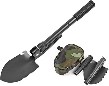 Multi-Function Military Portable Folding Camping Shovel Survival Spade Garden