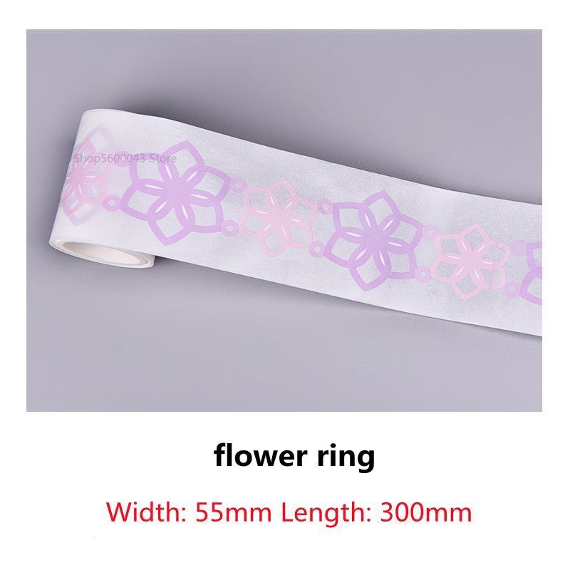 Ceramic Decals 3 Meter Pottery Painting Textured Paper Hollow Stickers Auxiliary