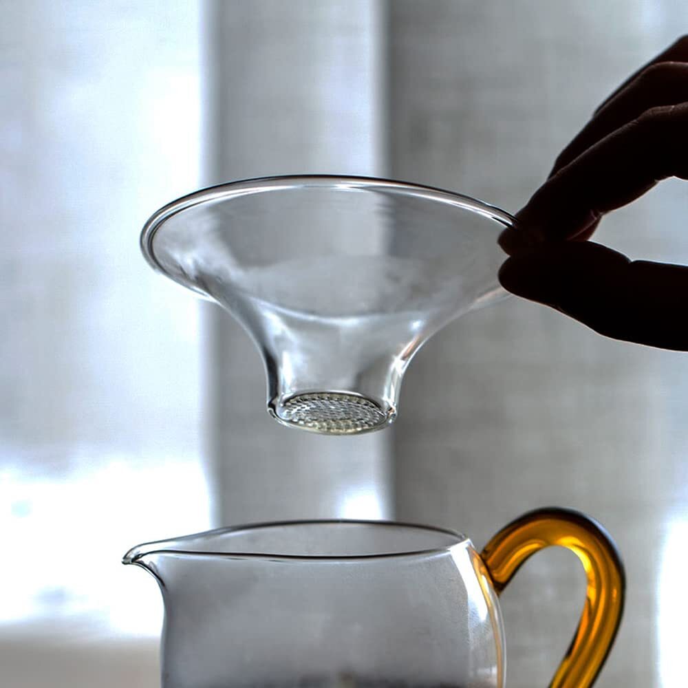 Japanese Glass Tea Leaking Tea Strainer Tea Filter Creative Kung Fu Tea Set Tea