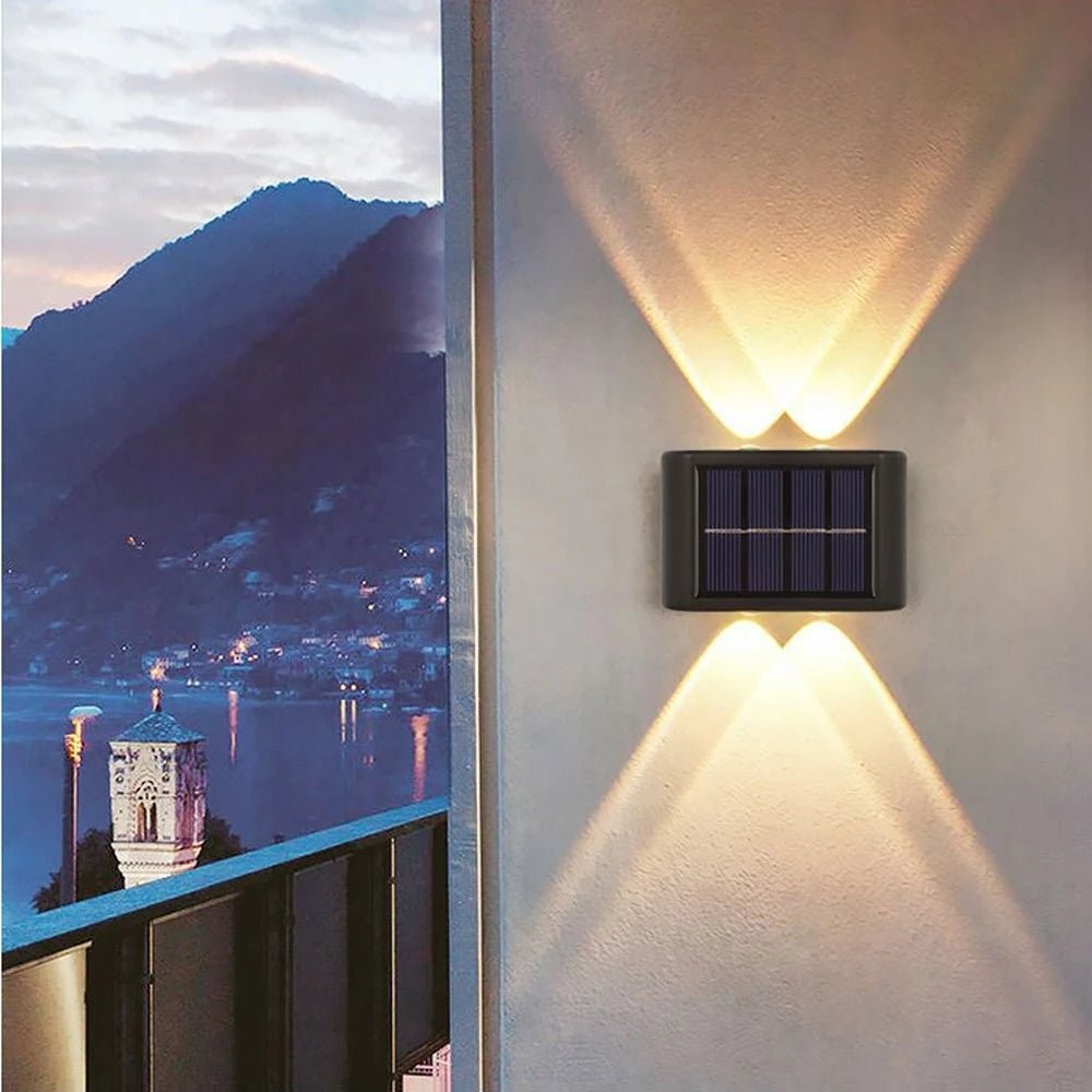 Solar Wall Lights Outdoor – Modern LED Porch & Garden Lamp
