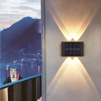 Solar Wall Lights Outdoor – Modern LED Porch & Garden Lamp