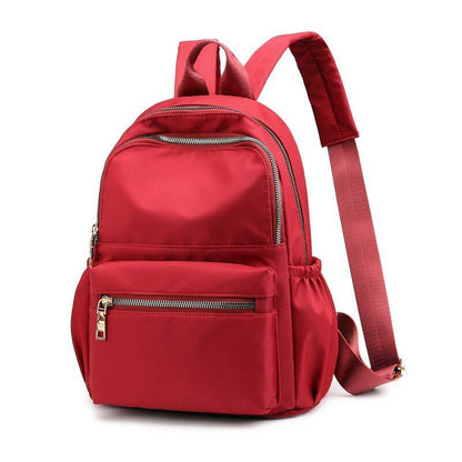 Casual Oxford Women Backpack Black Waterproof Nylon School Bags Fashion Travel