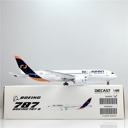 1:400 JC Wings AIRJAPAN BOEING B787-8 Passenger Airplane Diecast Aircraft Model