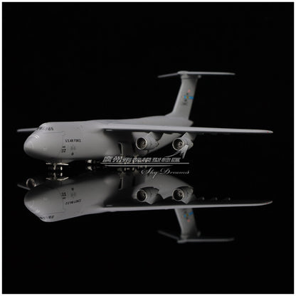 1:400 GeminiJets USAF Lockheed C-5 Aircraft Diecast Military Airplane Model