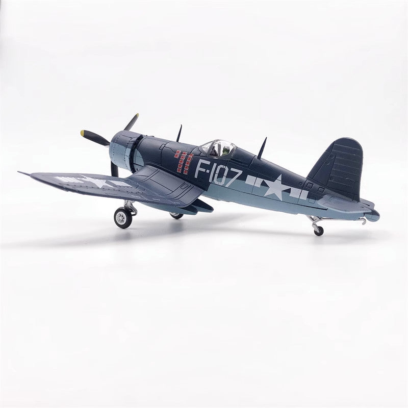1:72 AMER F-4U Corsair Bomber Fighter Diecast Aircraft Plane Model Collection