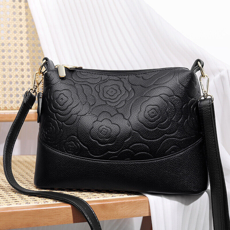 lady Faux Leather Shoulder Bag Tote Purse Handbags Messenger Crossbody Satchel