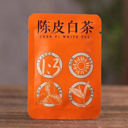 500g White Tea Stuffed Tangerine Orange XinHui Chenpi Aged Shou Mei white tea