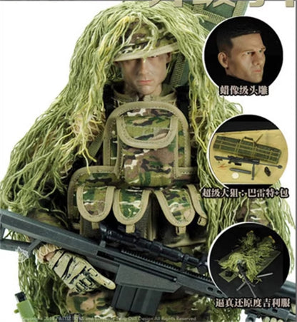 Game for Peace Sniper 1/6 Soldier Model Figure Joints Movable Toys Men Gifts