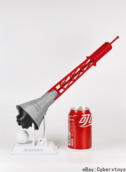 1:20 NASA Mercury-Redstone Launch Vehicle Rocket Model Finished Painted Product