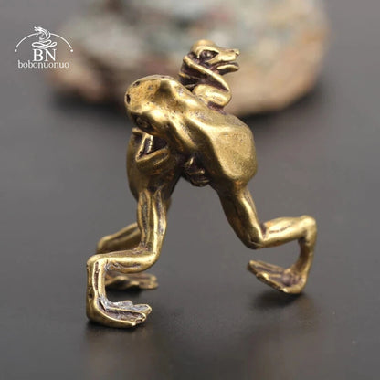 Imitate Antique Pure Copper Solid Tea Pet Statue Brass Ornament Accessories