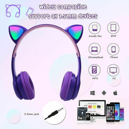 Audifonos inalambricos Bluetooth 5.0 Plegables Auriculares Universal Telefonos