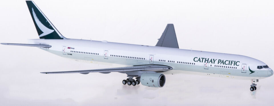 1:400 JC Wings CATHAY PACIFIC BOEING 777-300 Passenger Airplane Diecast Model