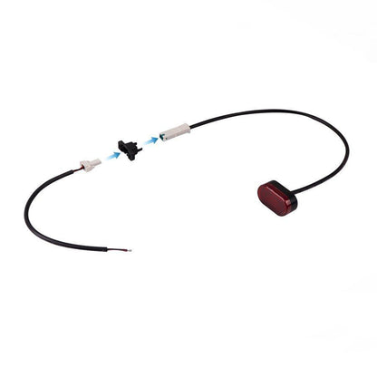 Brake Light Electric Scooter Rear Taillight Lamp LED Stoplight Battery Cable 1PC