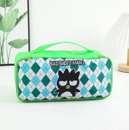 Cartoon Portable Women's Underwear Storage Bag Travel Cosmetics Storage