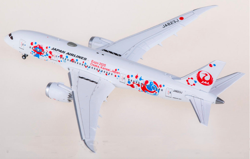 1:400 JC Wings Japan Airlines B787-8 Flap Down Diecast Aircraft Plane Model