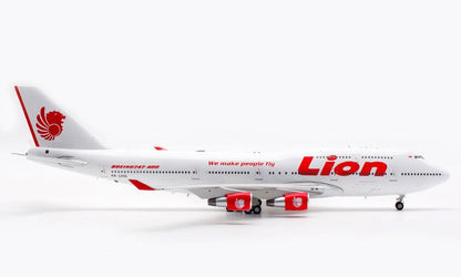 1:200 InFlight Lion Air Boeing 747-400 PK-LHG Airplane Diecast Aircraft Model
