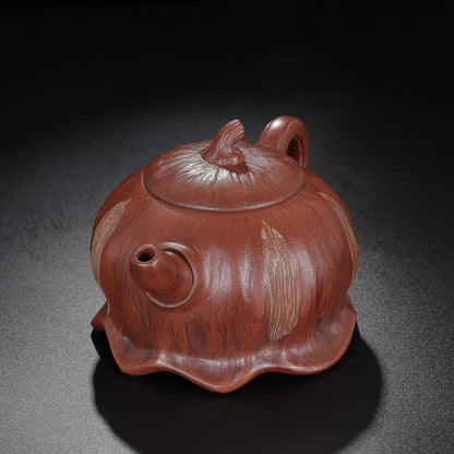 Chinese Yixing Zisha Clay Handmade Exquisite Teapot （莲蓬 底款：汪寅仙）