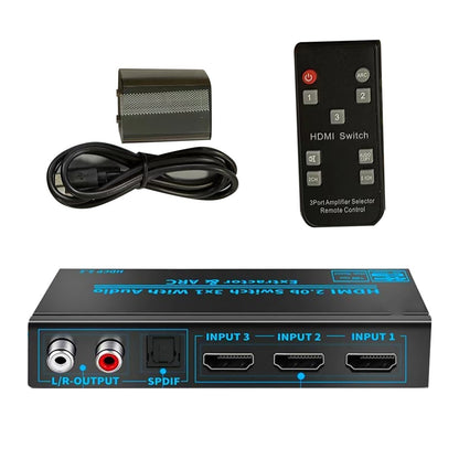 3 In 1 Out 3-Port HDMI Switch 3x1 Switcher Selector Splitter 4K 1080P For PS4 TV
