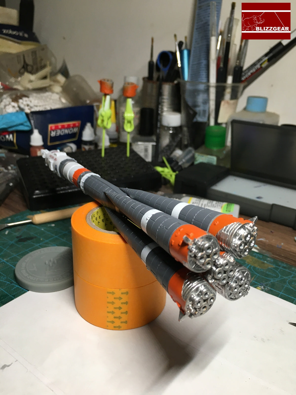 1:200 Scale Russian Soyuz carry rocket model Finished Painted product