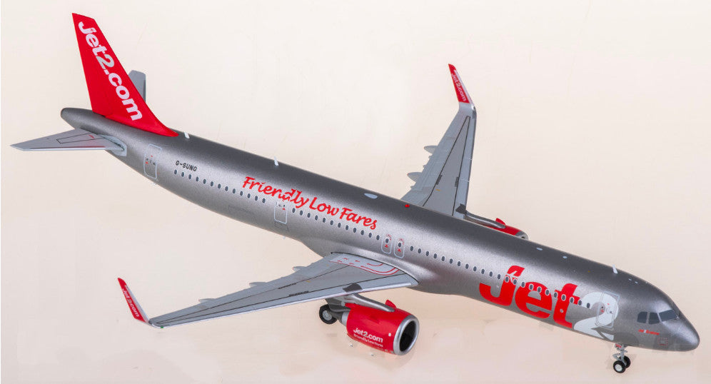 1:200 Geminijets Jet2 Airbus A321neo G-SUNO Passenger Airplane Diecast Model