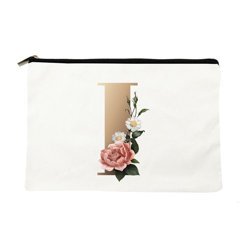 Makeup Bag Print Cosmetic Bags Bridal Party Bags Organizer Pouch Clutch Gift 1PC