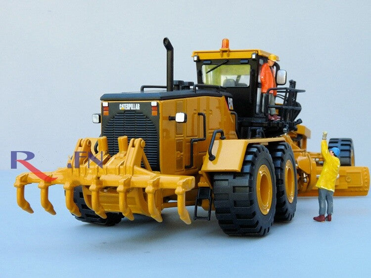 1:50 34CM DM 24M Motor Grader Construction Vehicles Machine Diecast Model