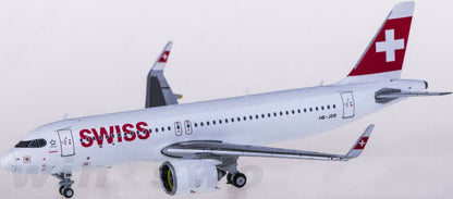 1:400 JC Wings SWISS AIRBUS A320neo Passenger Airplane Diecast Aircraft Model