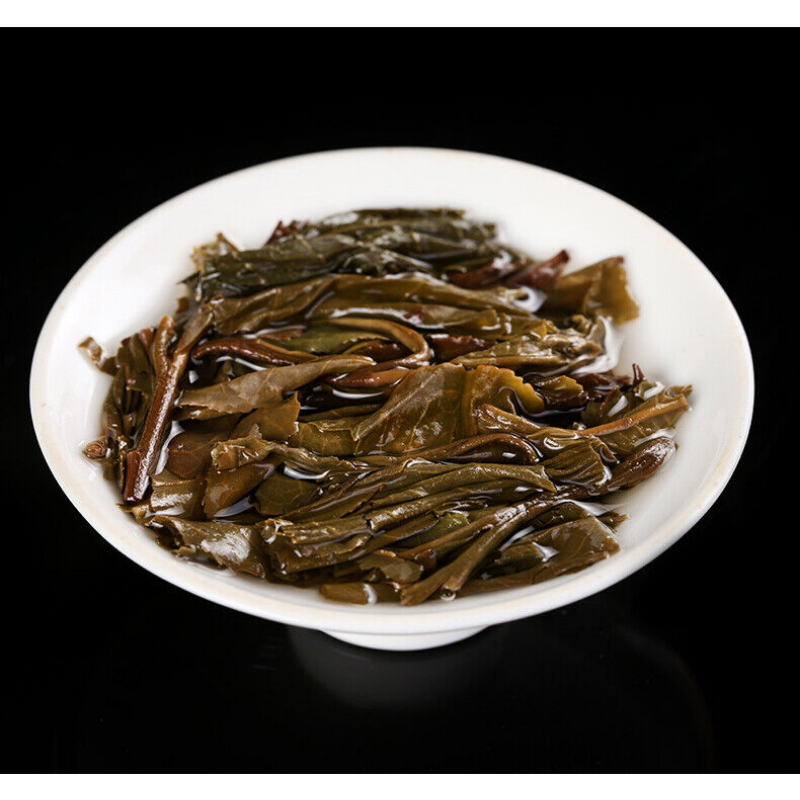 357g Ba JiaoTing Liming 7540 Pu-erh TeaChaCake Menghai Qi Zi Bing Cha