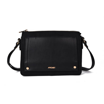 Shoulder Crossbody Pleated One Shoulder Bag Synthetic Leather Crossbody Purse