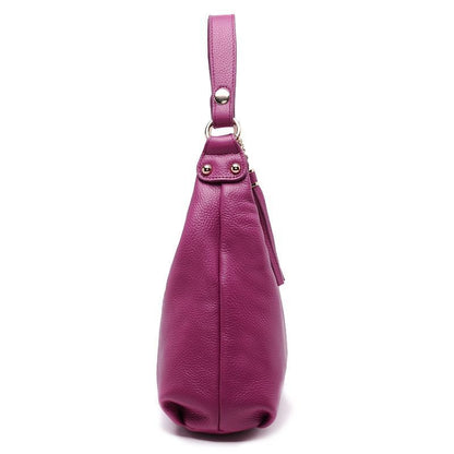 Luxury Handbags Genuine Leather Messenger Bags Tassel Crossbody Bag 29*8*27 CM