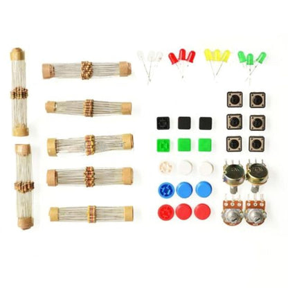 New Electronic Parts Pack KIT for ARDUINO component Resistors Switchs Buttons