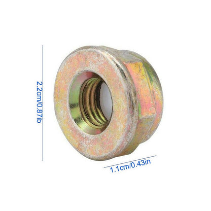 10x Universal M10x1.25 Strimmer Brush Left Hand Thread Cutter Reverse Nuts Part