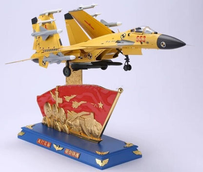 1:32 72CM China J-15 Shipborne Fighter Plane Diecast Military Aircraft Model