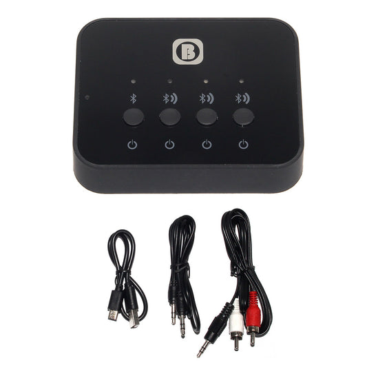 1 To 3 Bluetooth 4.0 Stereo Launcher Splitter Audio Adapter Music Transmitter