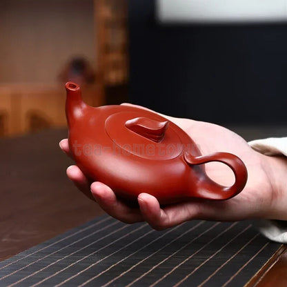 Tradition Yixing Purple Clay Teapot Handmade Dahongpao Filter Raw Ore Zisha