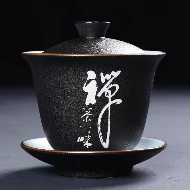 160ml Kungfu Tea Cup Ceramic Tea Bowl Gaiwan Tea Set Tea Ceremony Accessories