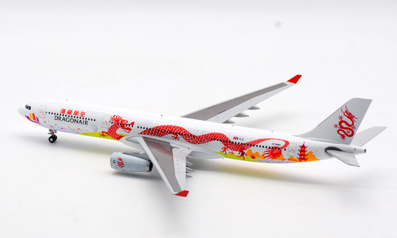 JC Wings Dragonair 20th Anniversary Airbus A330-300 B-HWG Hualong 1:400 MODEL