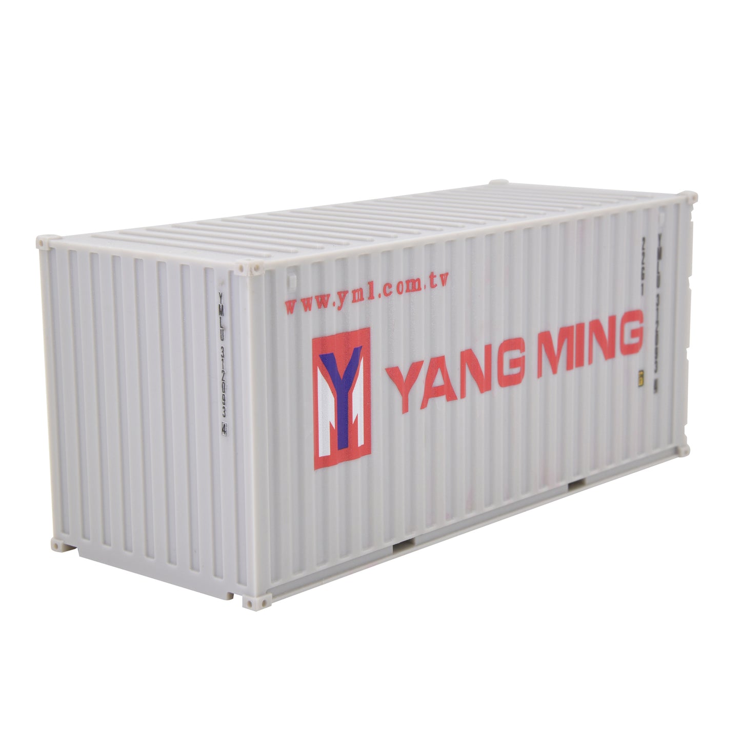 1:35 YANG MING 20GP Shipping Container Model Plastic Office Home Decorate Toy