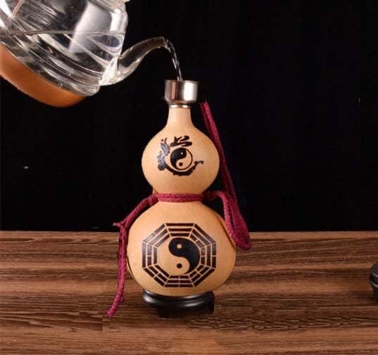 Natural Wine Gourd, Outdoor Portable Water Bottle, Water, Wine,Medicine Gourd (7