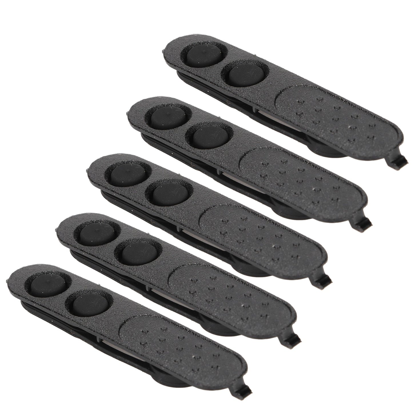 5Pcs PPT Lock With PTT Rubber For Motorola XIR P3688 DEP450 CP200d Walkie Talkie