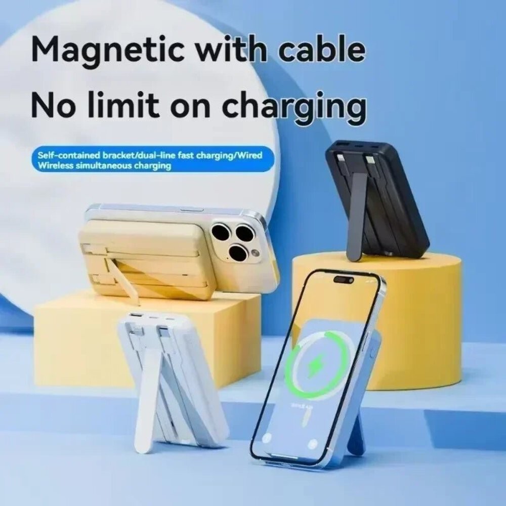 30000mAh Magnetic Power Bank – Super Fast Wireless Charge