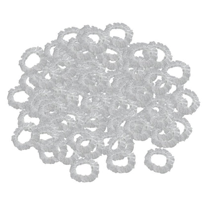 100Pcs Universal Disposable Plastic Car Steering Wheel Cover Protective Covers