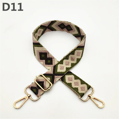 Ethnic Style Bag Belt Casual Shoulder Handbag Accessories Bag Handle Bag Strap